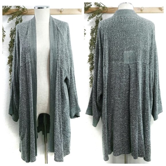 Nomad Sweaters - Nomad Lagenlook Open Cardigan Made In Morocco